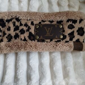 C.C Upcycled LV Head Wrap